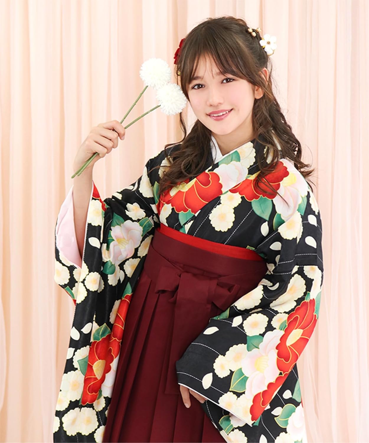 KYOETSU] [キョウエツ] 袴 セット 卒業式 小学生 女の子 卒業式